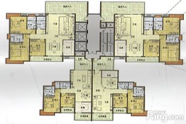 榕东新城2室2厅1厨2卫建面101.35㎡