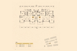 曙光·君和园4室2厅1厨3卫建面175.00㎡